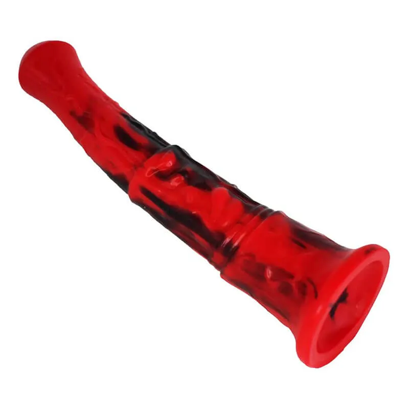 Realistic 11-Inch Multi-Colored Silicone Horse Dildo - Soft and Flexible Animal Dildo