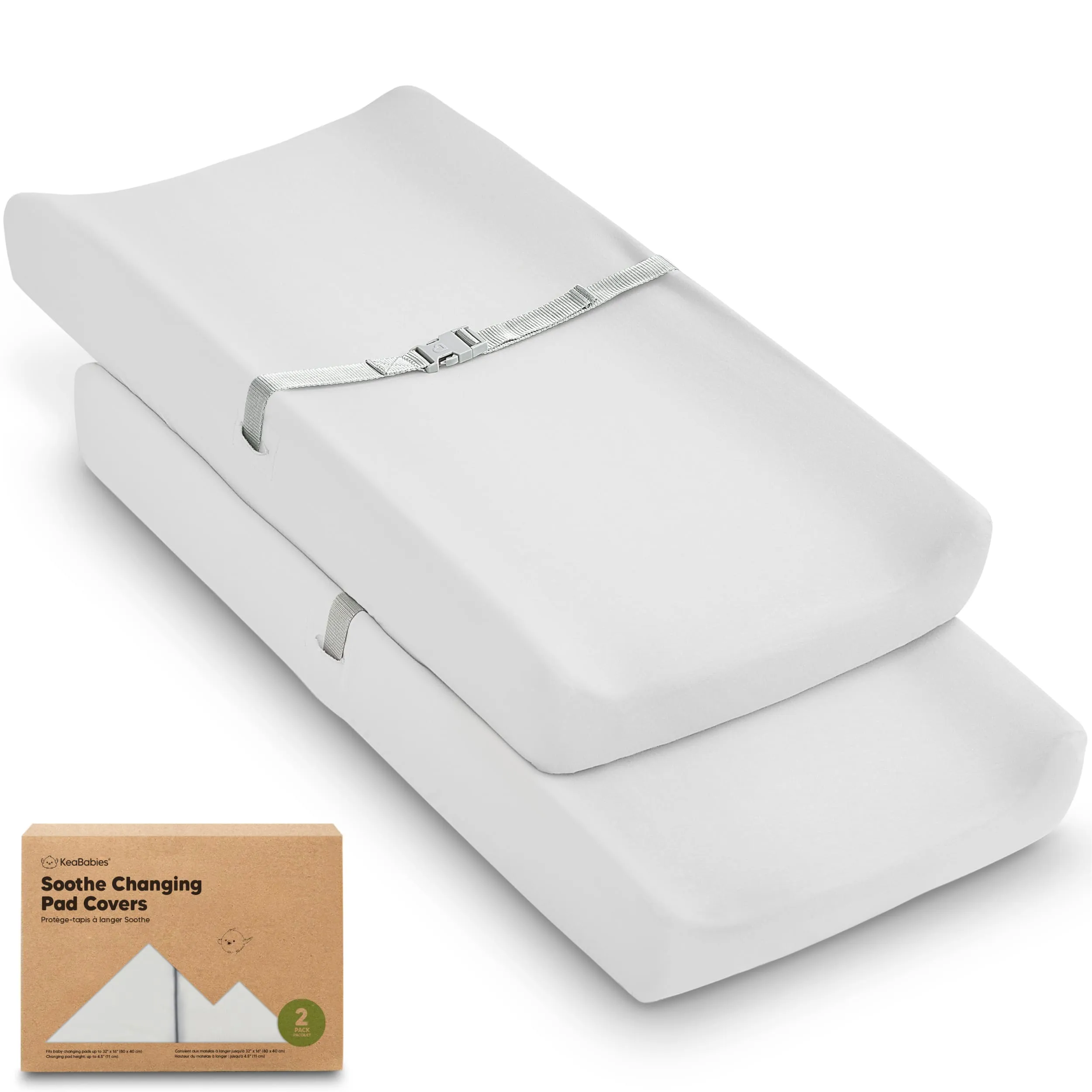 2-Pack Soothe Changing Pad Covers