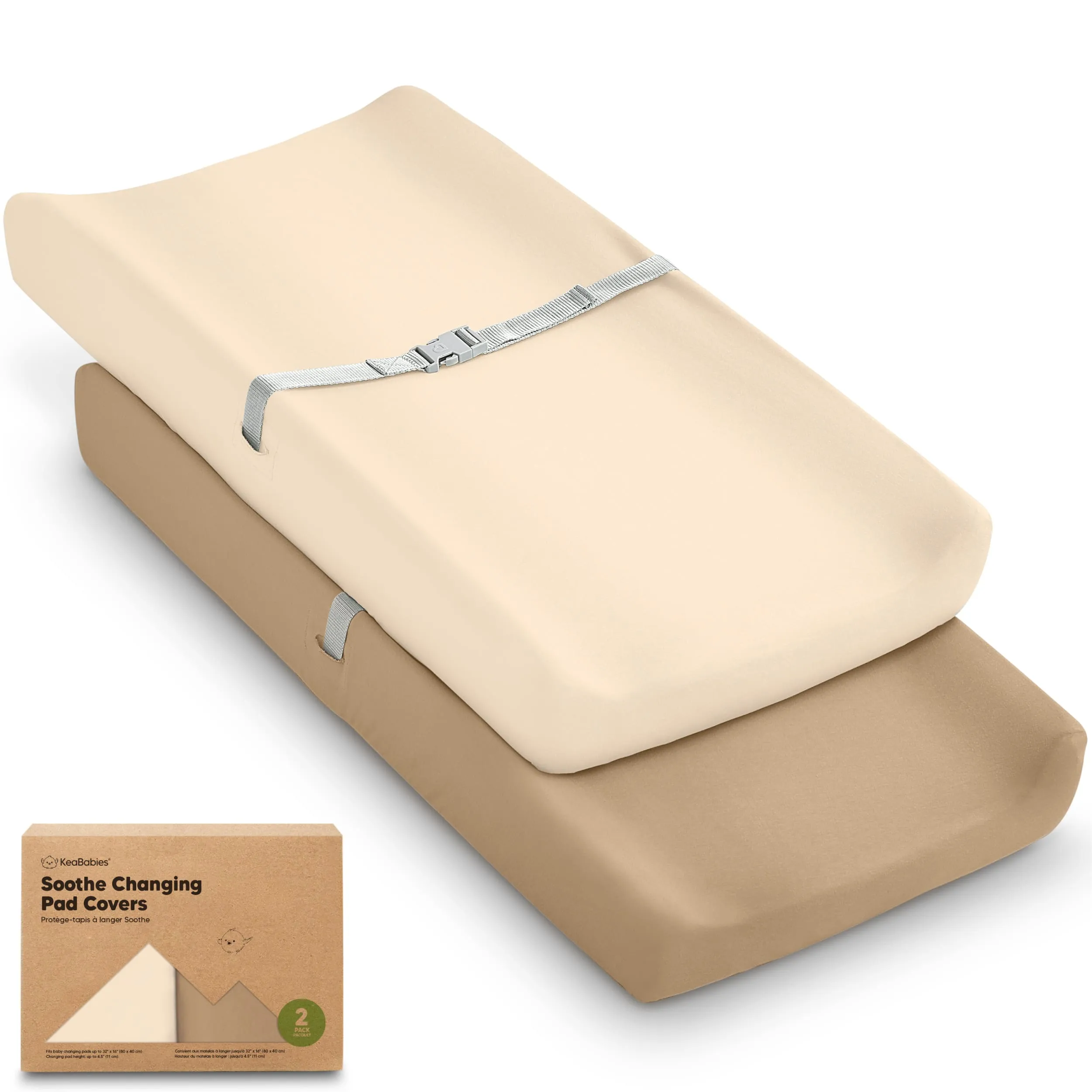 2-Pack Soothe Changing Pad Covers