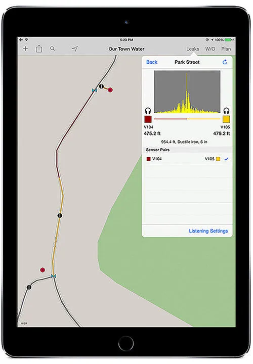 64 Seconds WaterPoint Network - iPad or iPhone based GIS and Asset Management App