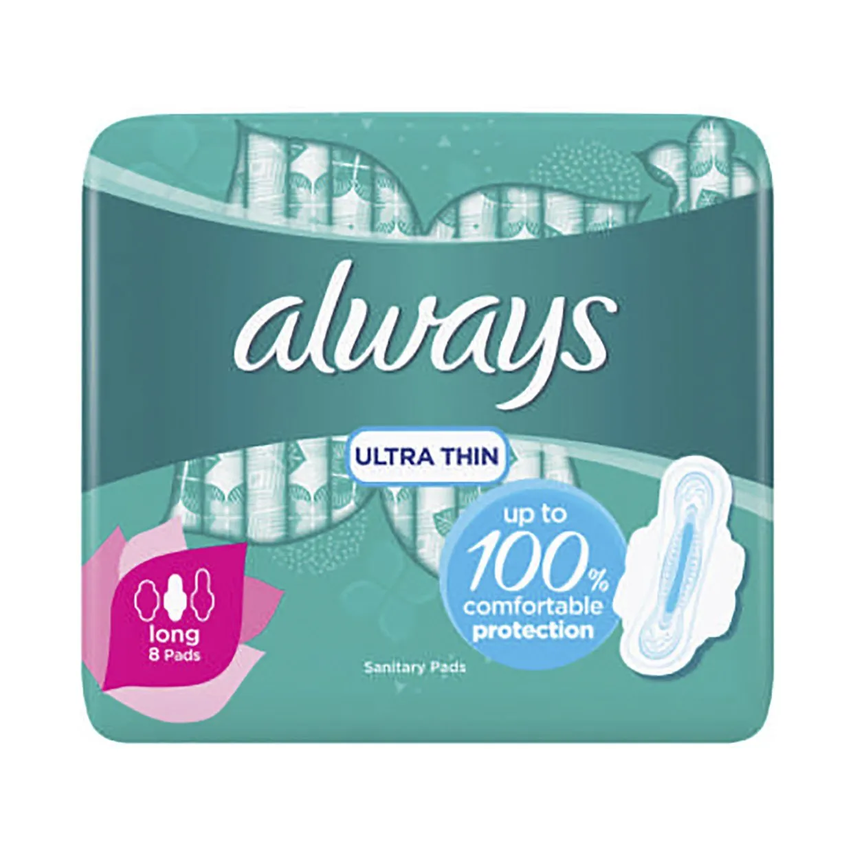 Always Ultra Super Plus Long 8 Pads