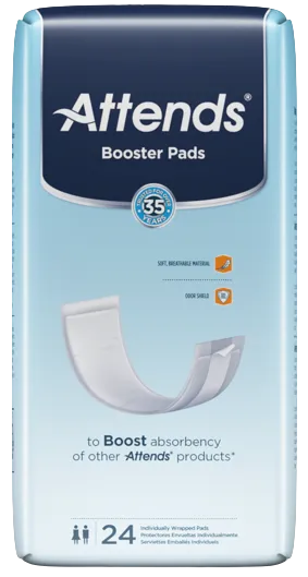 Attends Booster Pads 3.5" x 11" 800 ml