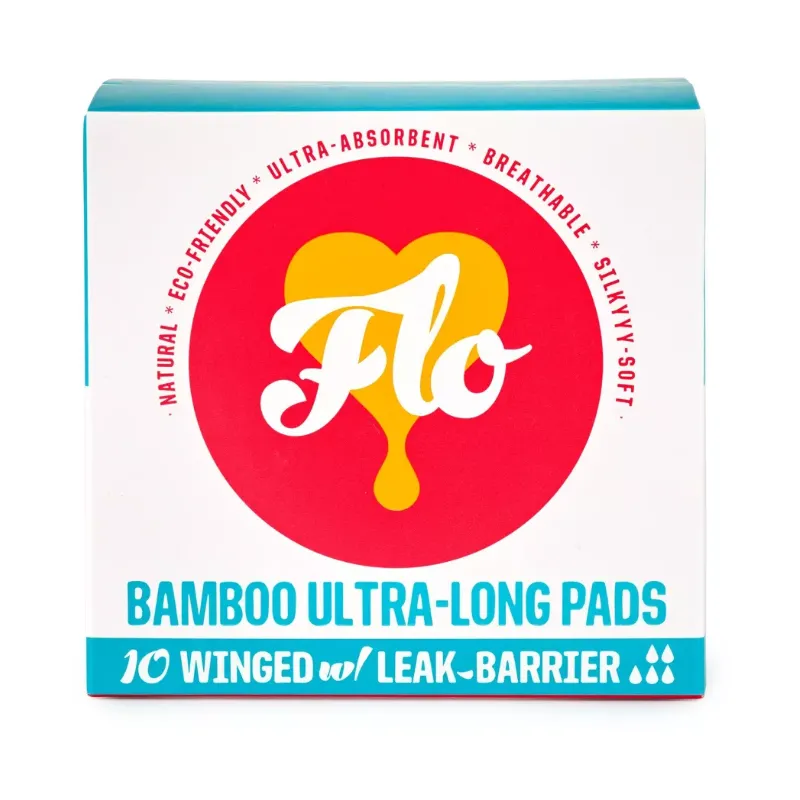 Bamboo Ultra Long Pads Winged