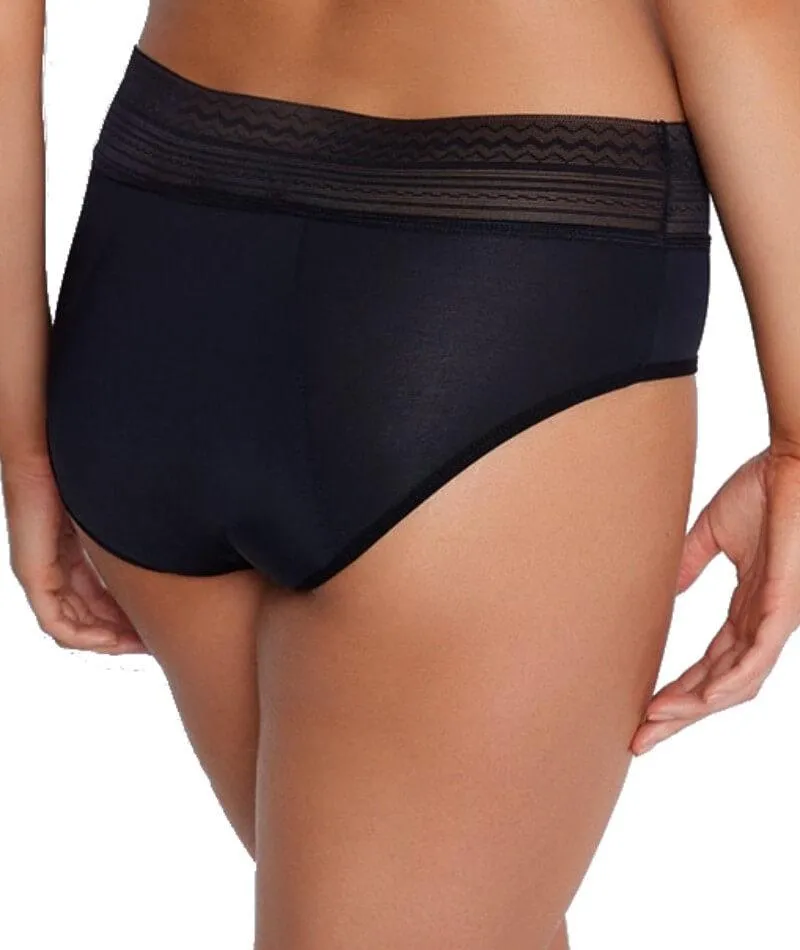 Bendon Flo Heavy Midi Brief - Black