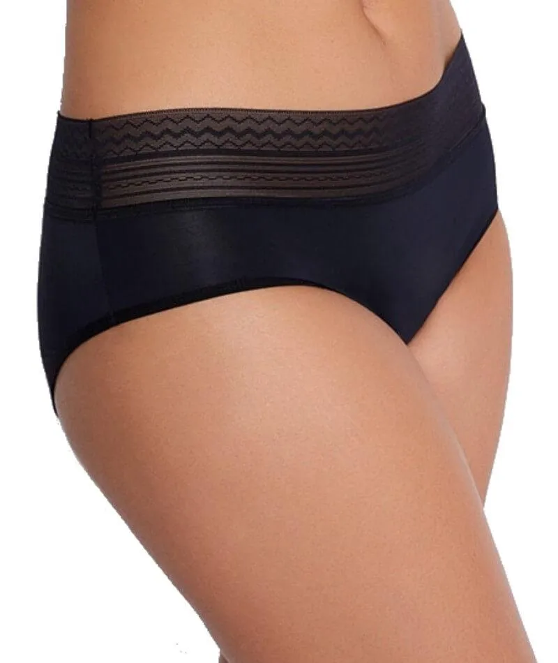 Bendon Flo Heavy Midi Brief - Black