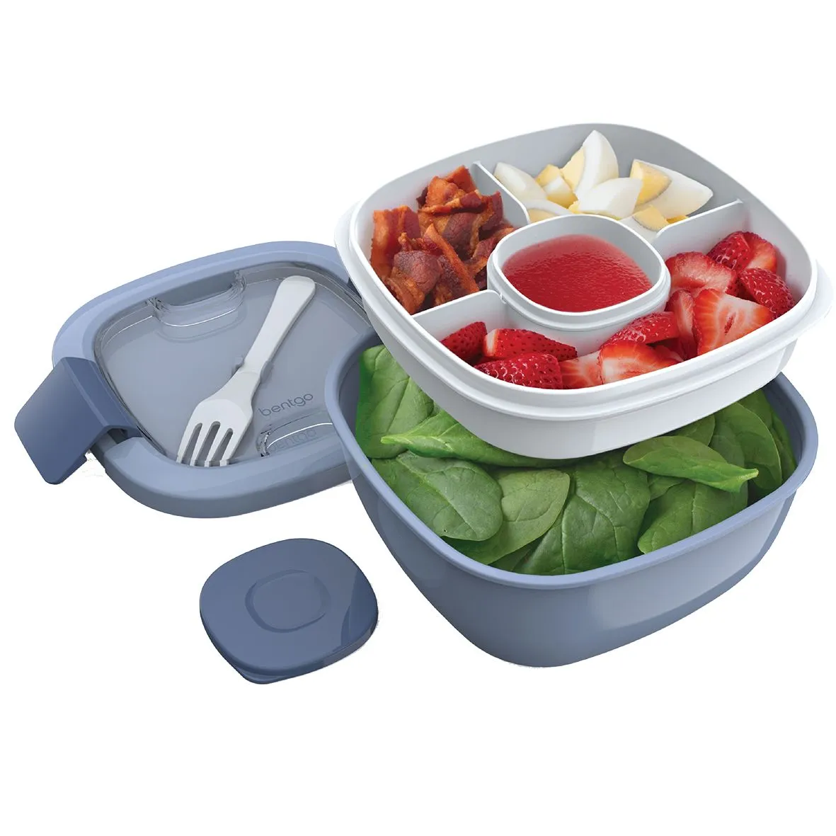 Bentgo All-in-One Salad Container Slate