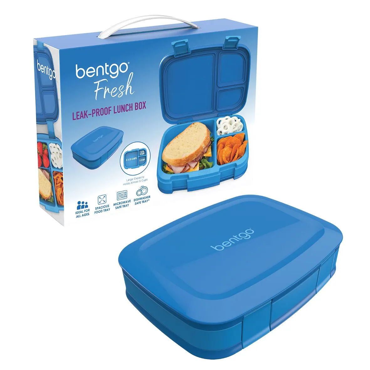 Bentgo Fresh Lunch Box - Blue