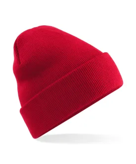 Classic Red - Polylana® original cuffed beanie