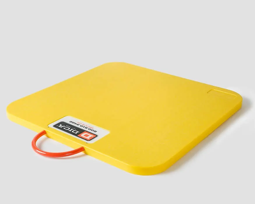 DICA D2424-Y SafetyTech Crane Outrigger Pad 24"x24"x1" 60,000lb capacity (Yellow)