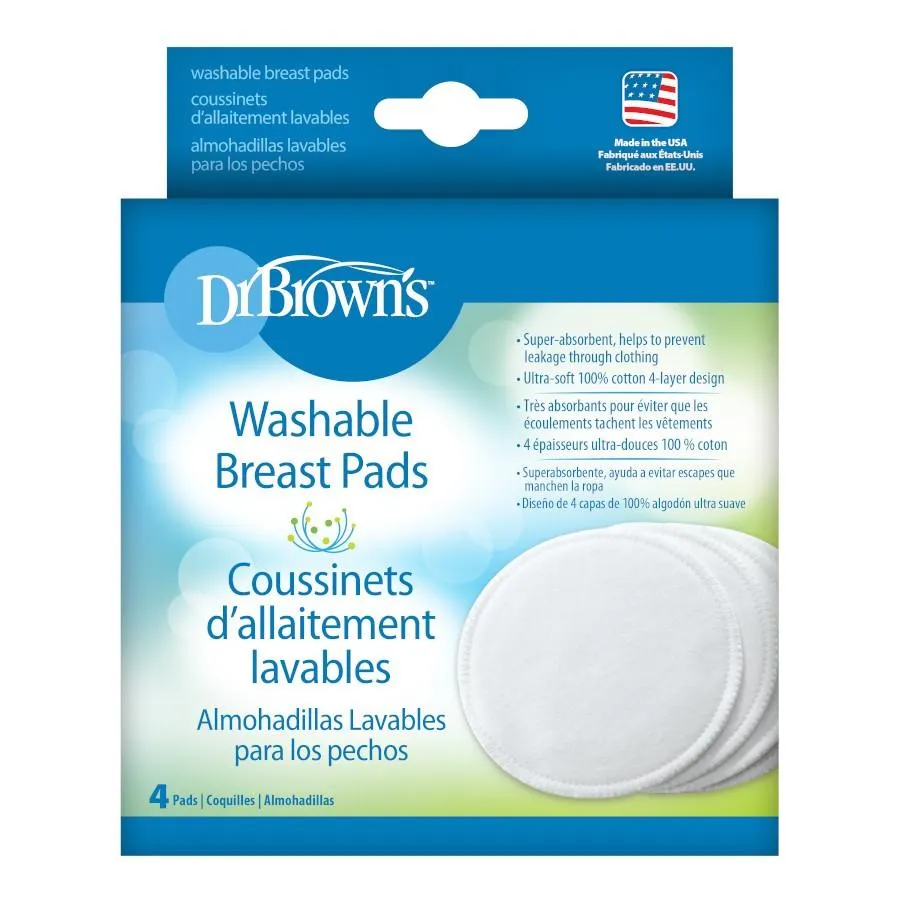 Dr. Brown's - Washable Breast Pads (4 pk)