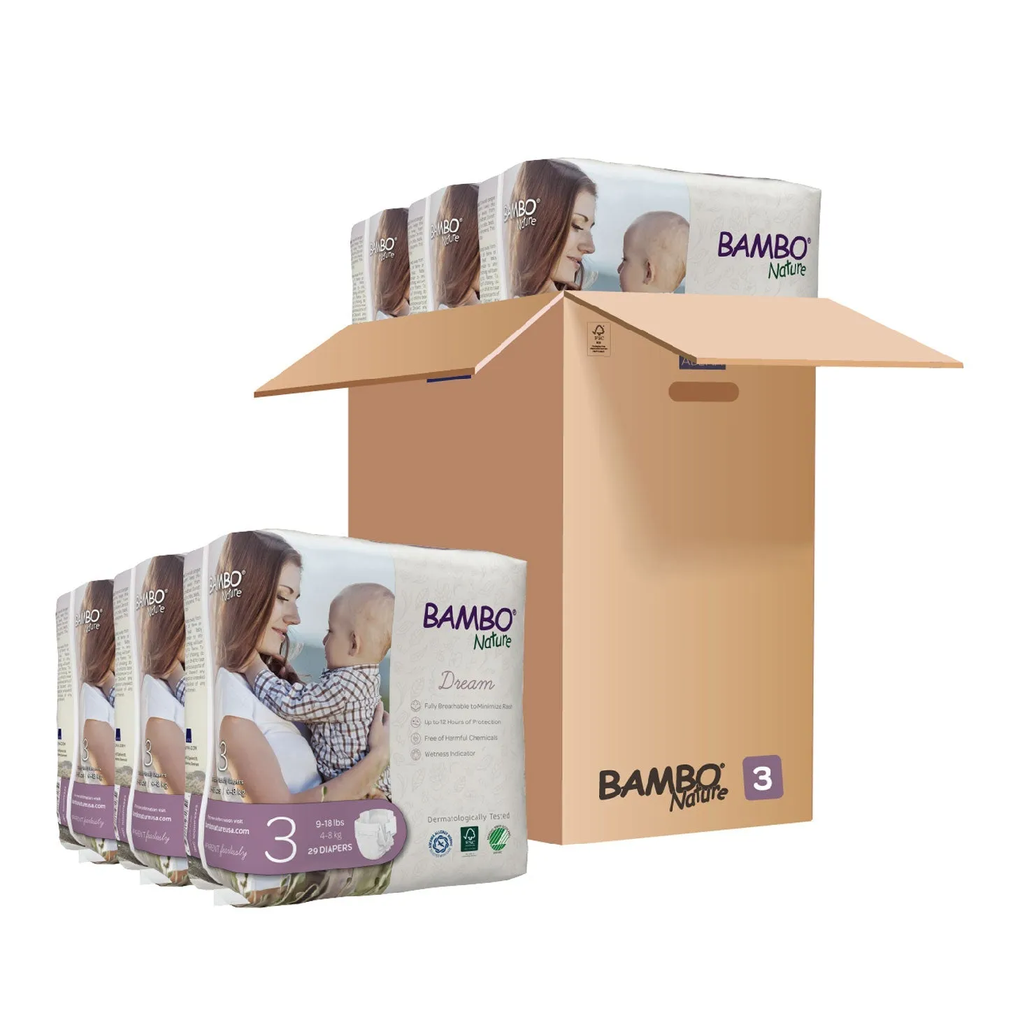 DREAM - Bambo Nature Dream Diapers