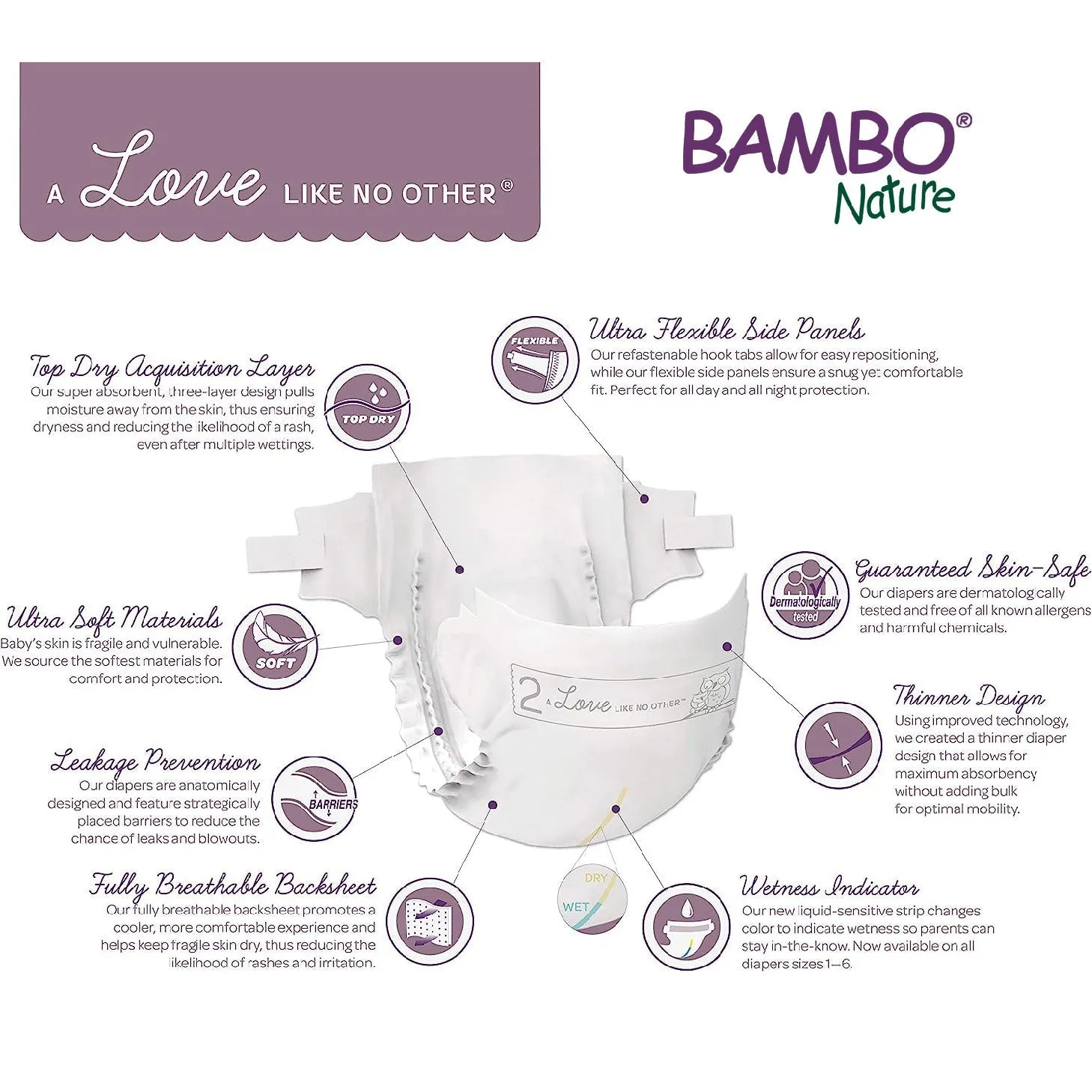 DREAM - Bambo Nature Dream Diapers