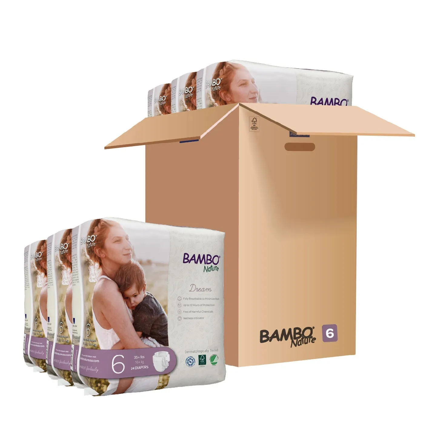 DREAM - Bambo Nature Dream Diapers