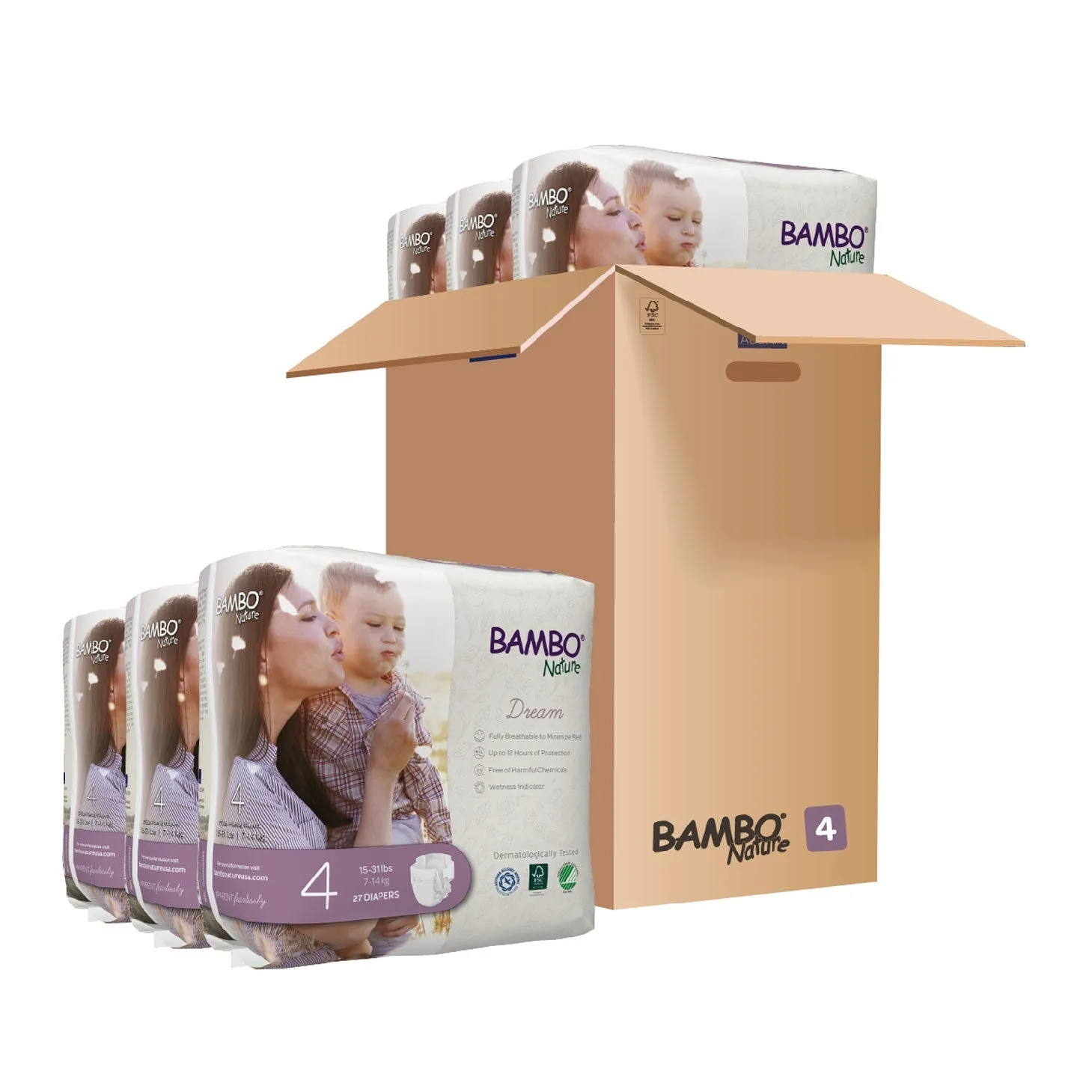 DREAM - Bambo Nature Dream Diapers