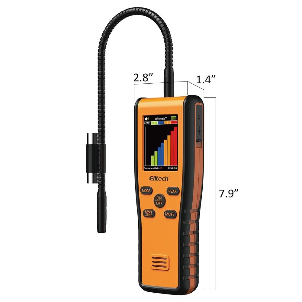 Elitech Inframate C CO2 R744 Refrigerant Leak Detector Carbon Dioxide Gas Leak Detector