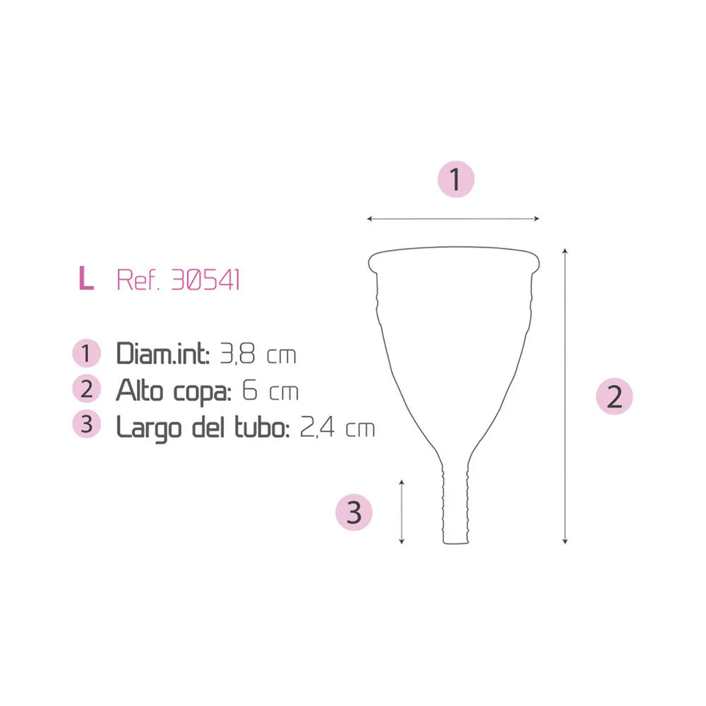 FEMINTIMATE Eve Menstrual Cup Size L