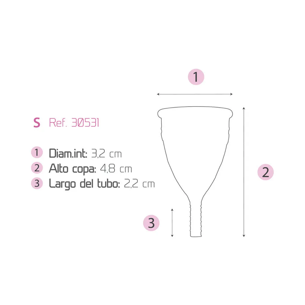 FEMINTIMATE Eve Menstrual Cup Size S