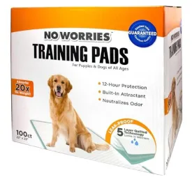 Four Paws No Worries Training Pads (100 ct (22" x 22"))