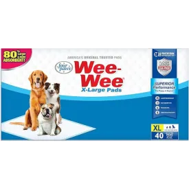 Four Paws Wee-Wee Pet Training and Puppy Pads, 28" x 34"