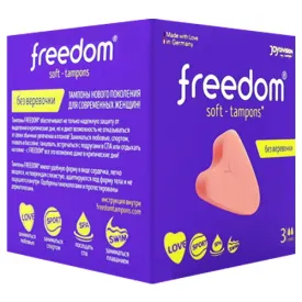 Mini Box of 3 Freedom Soft-Tampons - Optimal Comfort & Freedom for Active Women