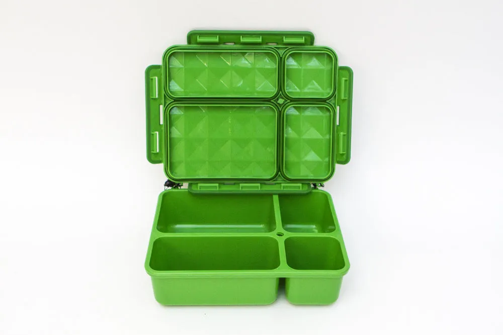 Go Green Lunch Box BLUE - Medium