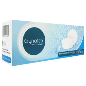 Gynotex WET Lubricated Soft-Tampons Box 6