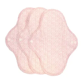 Imse Classic Cotton Flannel Regular Menstrual Pads 3 Pack - Blossom Spots