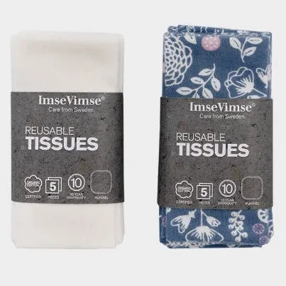 Imse Vimse Reusable Organic Cotton Handkerchiefs