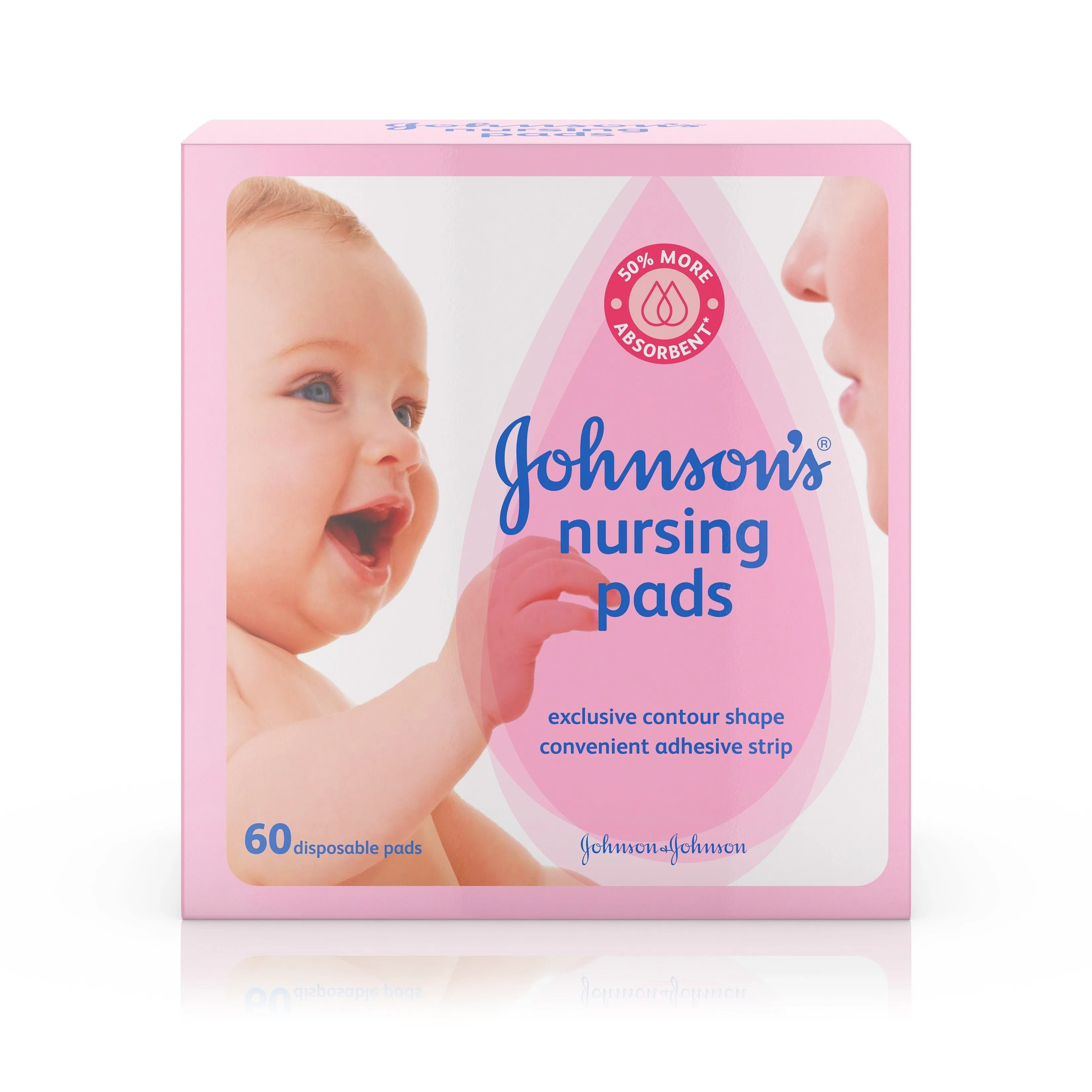 Johnson's Nursing Pads, 60 ct