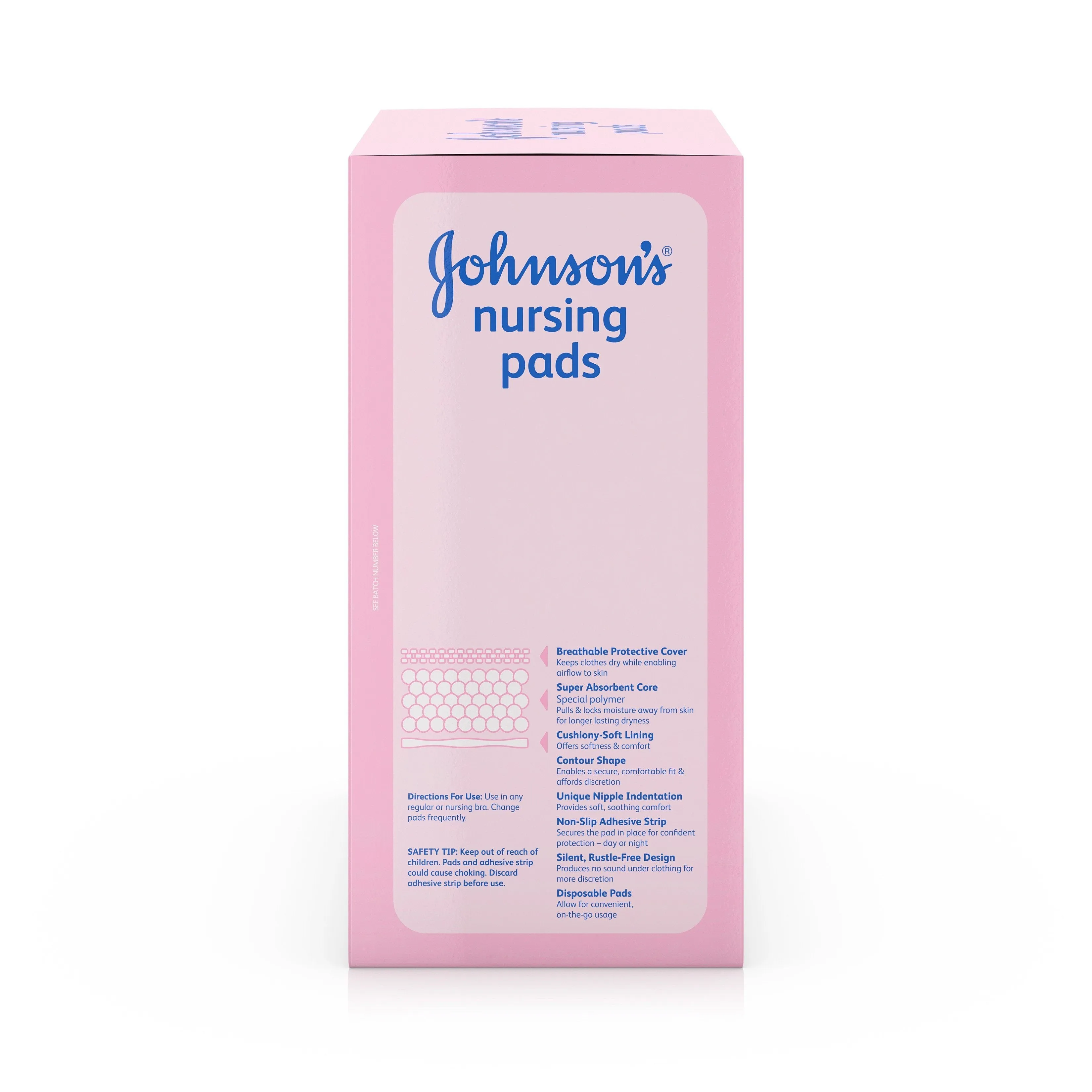 Johnson's Nursing Pads, 60 ct