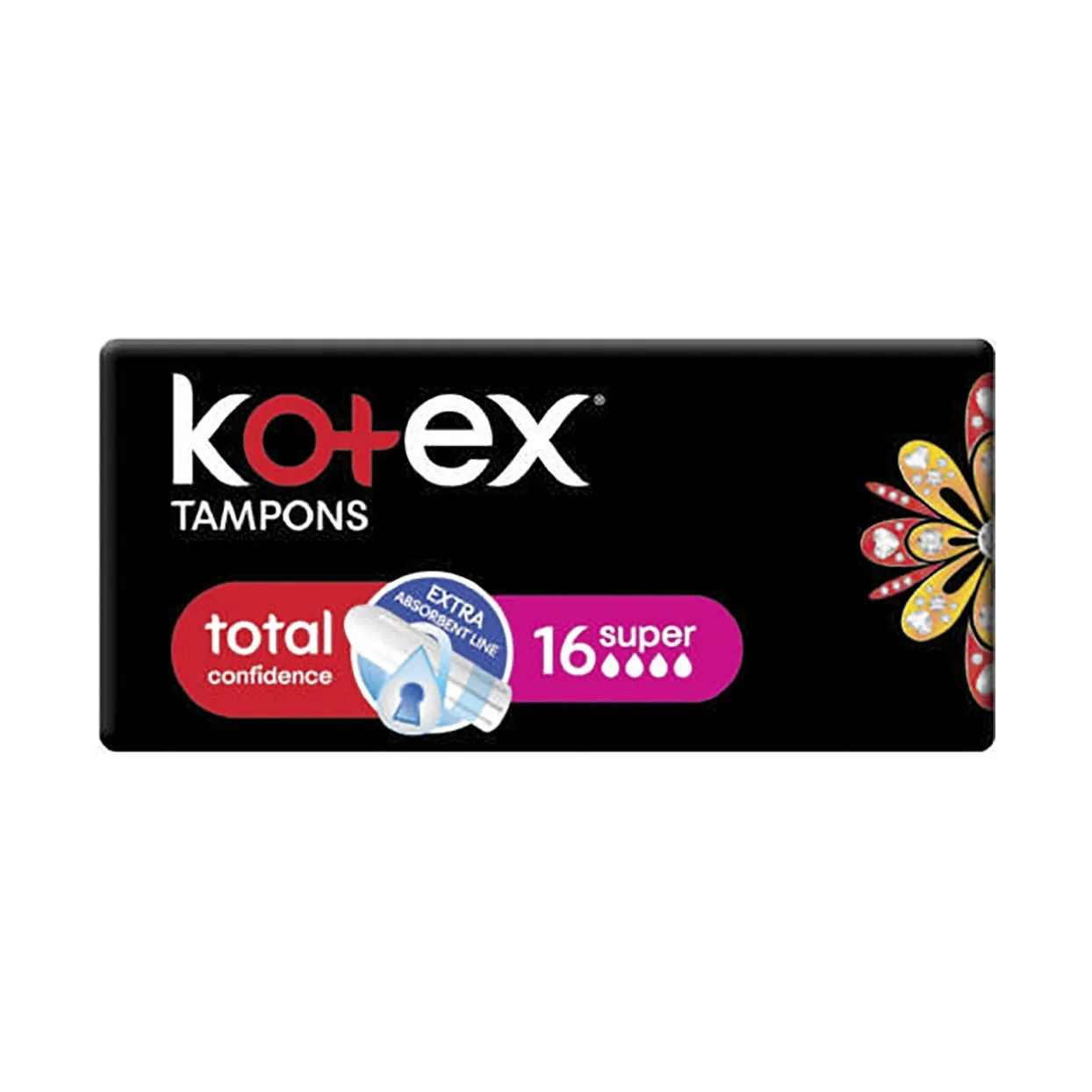 Kotex Tampons Super 16