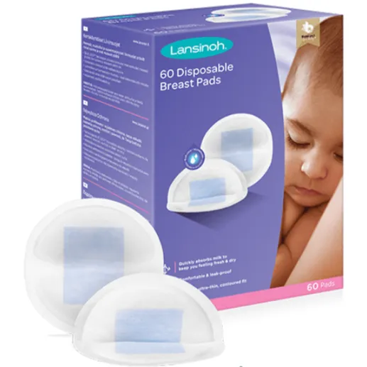 Lansinoh Disposable Breast/Nursing Pads 60pcs - BUNDLE OF 4 PACKS