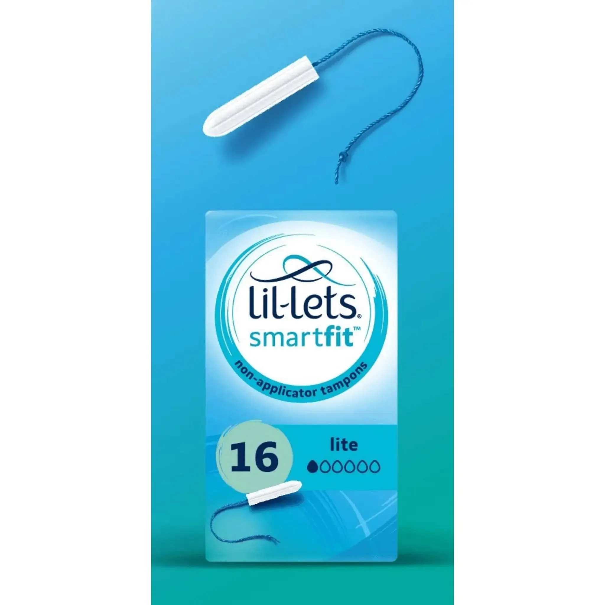 Lil-Lets Non Applicator Lite Tampons x 16