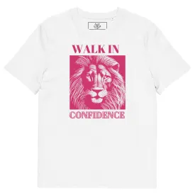 Lion Confidence, Unisex organic cotton t-shirt