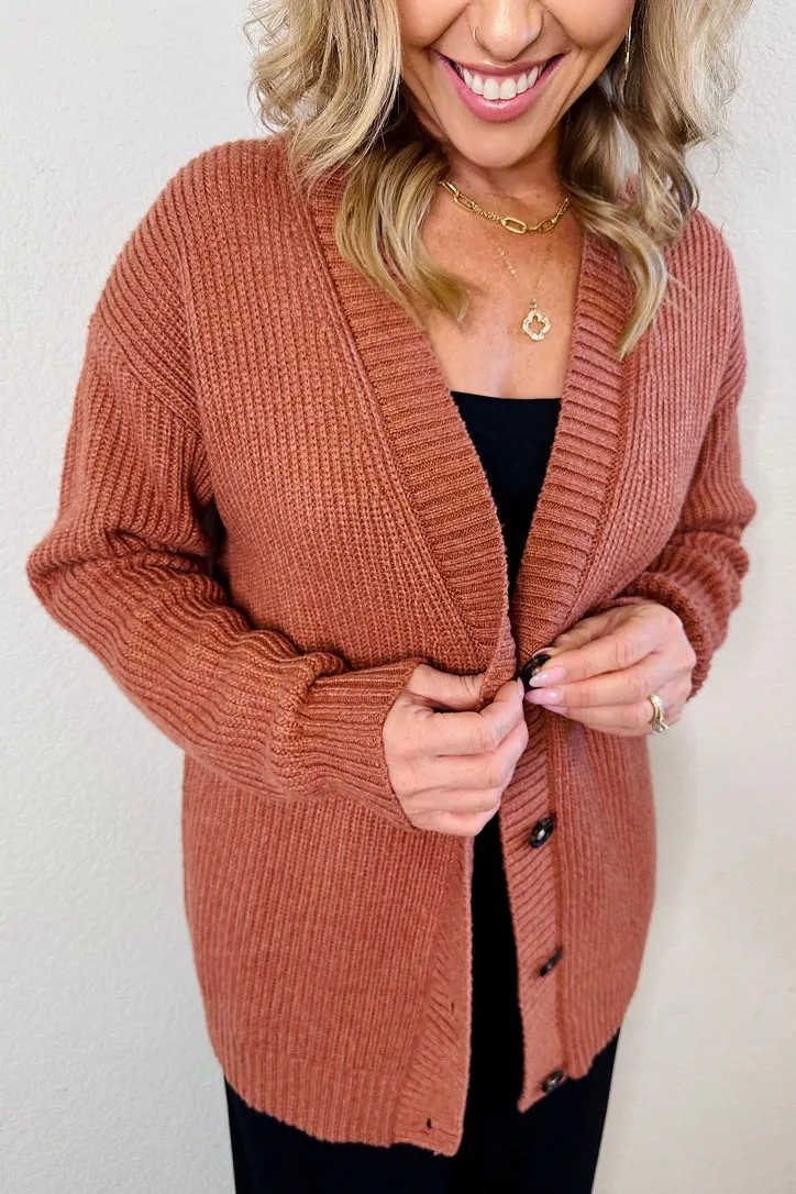 Lydia Highline Oversized Cardigan