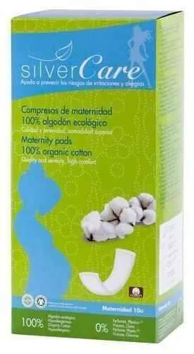 Masmi Silver Care Postpartum pads 100% organic cotton x 10 pieces