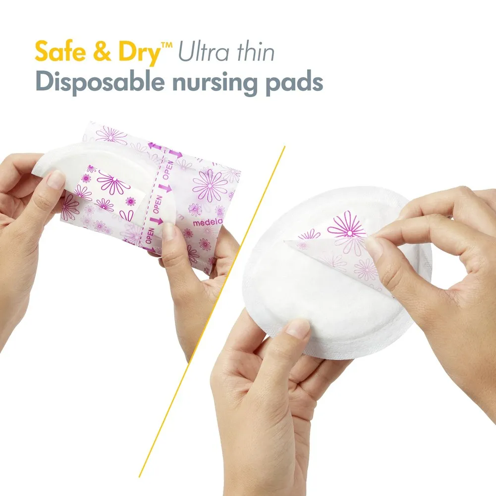 Medela Safe & Dry Disposable Nursing Pads (30 Count)