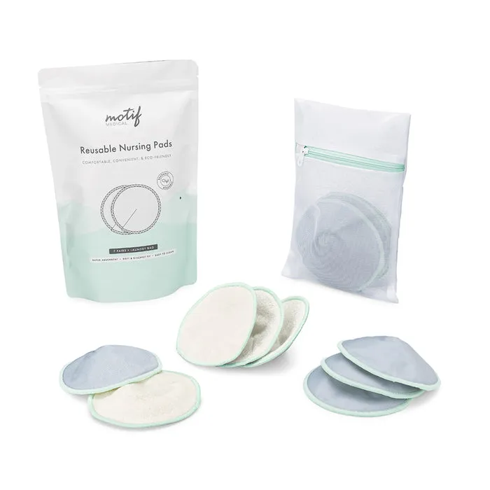 Motif Medical Reusable Nursing Pads 14 Ct