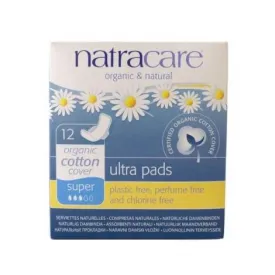 Natracare - maxi pad super - 12 ct