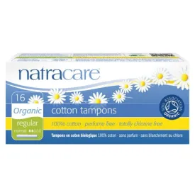 Natracare Organic Cotton Tampons (16 Regular)