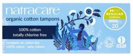 Natracare Organic Cotton Tampons Regular 20ct