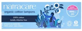 Natracare Organic Cotton Tampons Super Plus 20ct