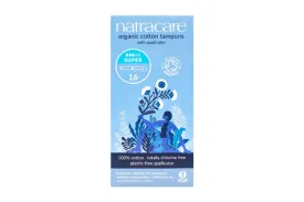 Natracare Organic Super Tampons 16 Tampons