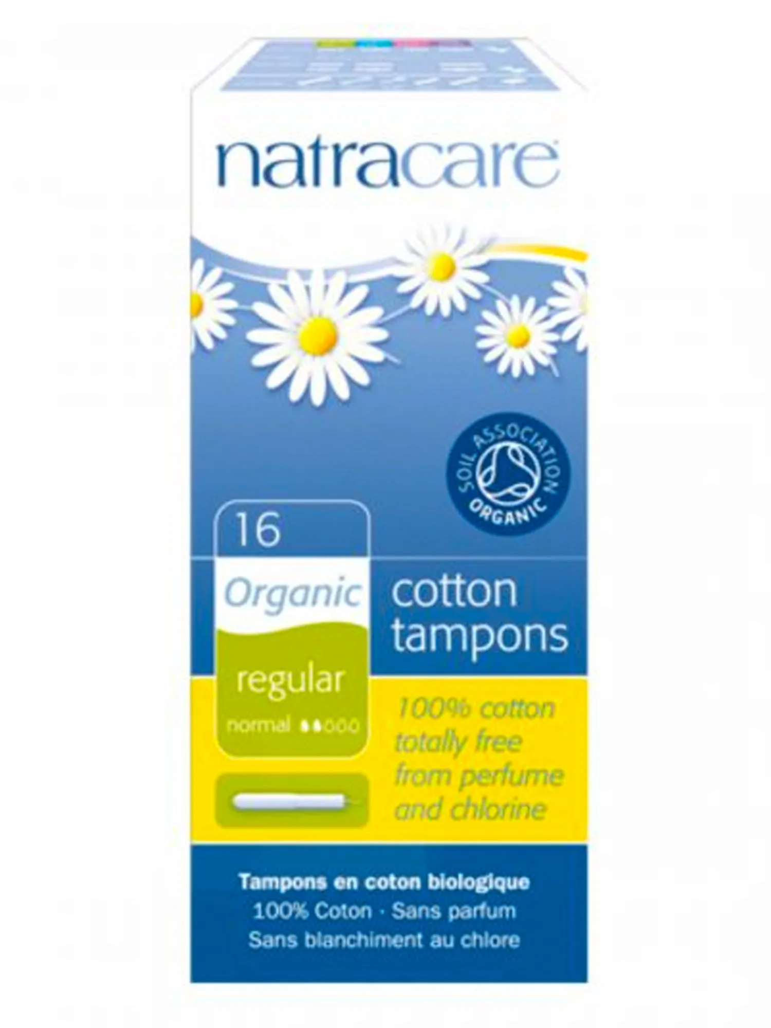 Natracare Organic Tampons (applicator) Regular 16 Pack