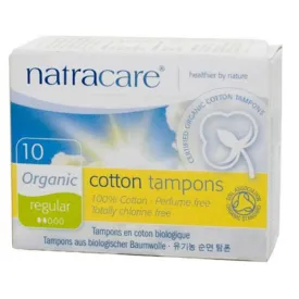 Natracare Regular Tampons - No Applicator (10 Count)