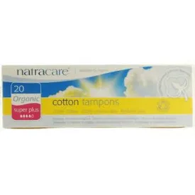 Natracare Tampons Non-Applicator Super   20s