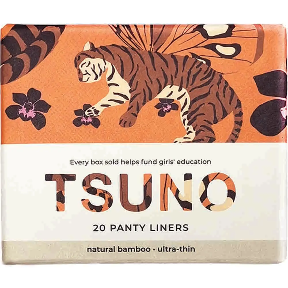 Natural Bamboo Pads - Panty Liners