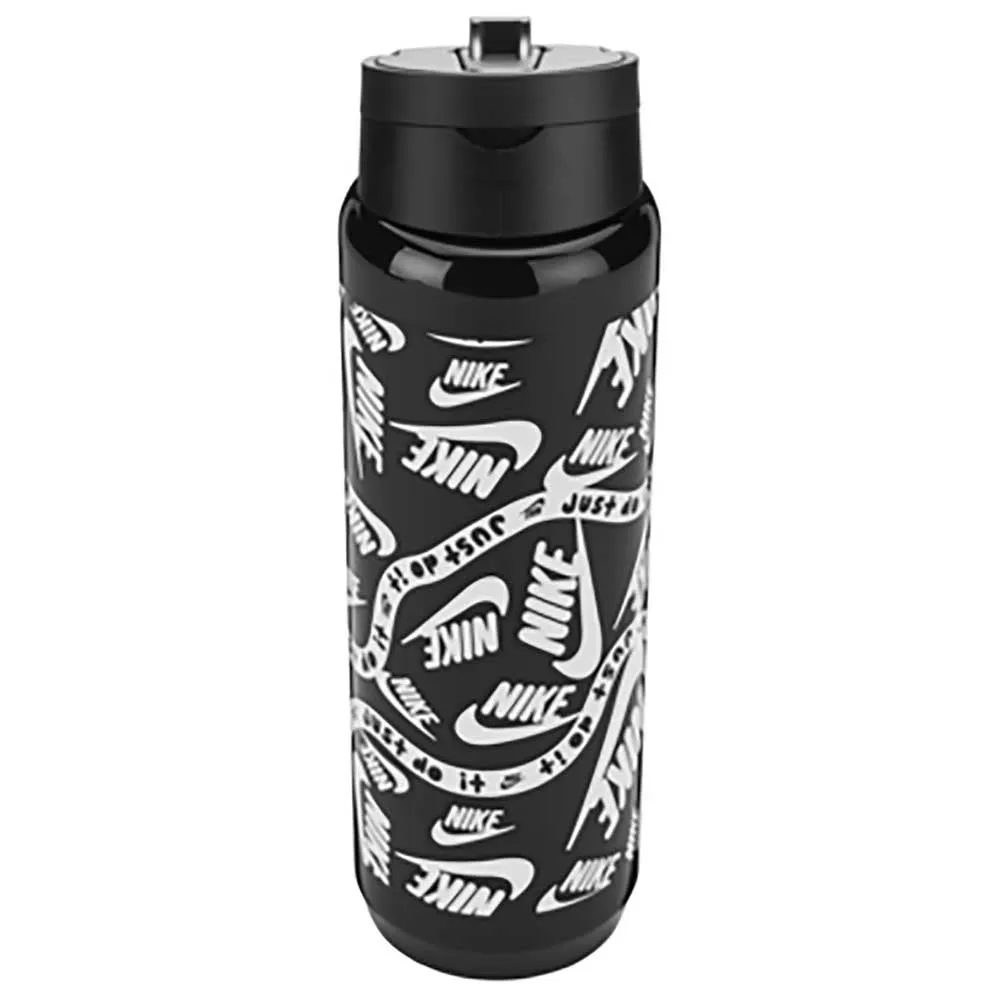 Nike TR Renew Recharge Straw Bottle 24oz Black