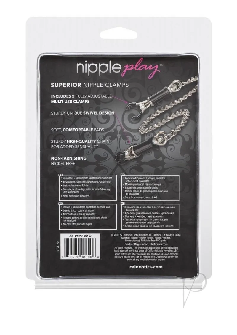 Nipple Play Superior Nipple Clamps