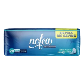 NOFEA ULTRA NAPKIN EXTRA LONG 28PADS